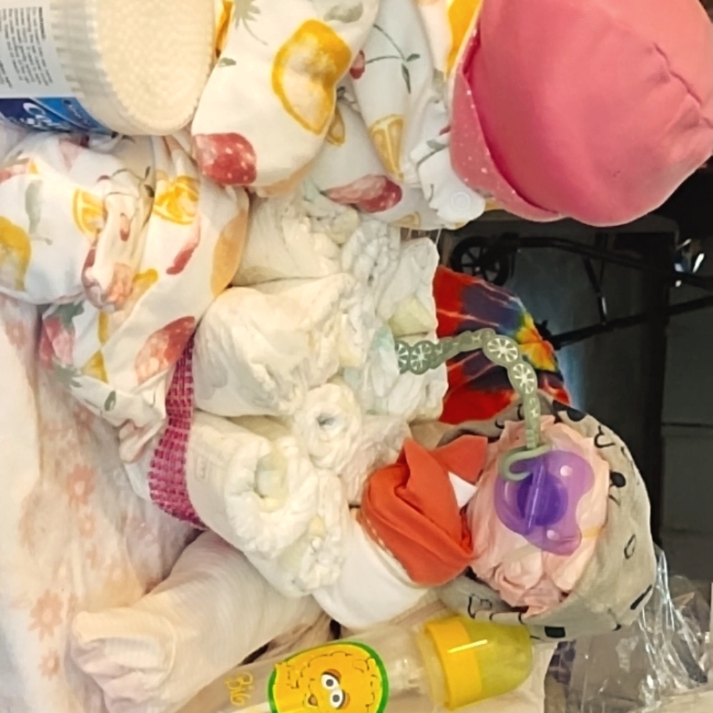 BBY clothes, shoes,,BBY baskets, nurses uniform size medium